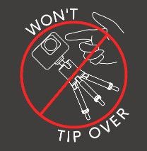 Octopad Won't Tip Over Like Tripods